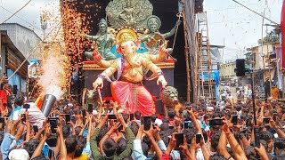 Kherani Cha Raja Aagman Sohala 2024  Mumbai Ganpati Aagman  Biggest Aagman In mumbai 2024 [upl. by Jac291]