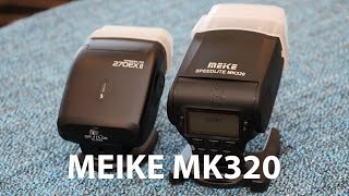 Meike MK320 vs Canon 270EXII [upl. by Millwater533]