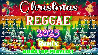 Reggae Christmas Songs 2024  2025 ☃️ Reggae Christmas Mix 2025 ☃️☃️ BEST New Reggae NONSTOP ☃️ [upl. by Smailliw]