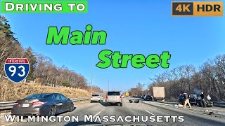 I93 Medford to Main Street Wilmington Massachusetts [upl. by Armyn929]