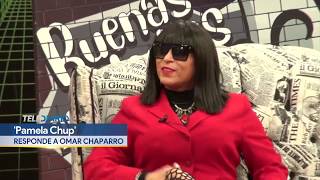 Pamela Chup responde a criticas de Omar Chaparro [upl. by Eidas702]