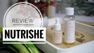 Review  NUTRISHE  Intensive Bright amp Glow Serum  Nutrihair [upl. by Kameko]