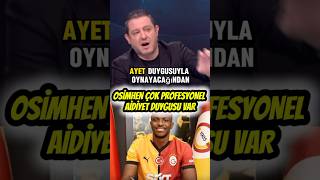 Nihat Kahveci Osimhen tam profesyonel galatasaray futbol osimhen [upl. by Ilan]