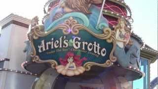 Disney Dining Ariels Grotto Lunch with the Princesses [upl. by Debo]