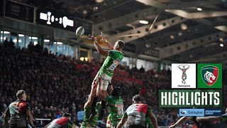 Highlights  Harlequins v Leicester Tigers Gallagher Premiership 2324 Round 10 [upl. by Kern117]