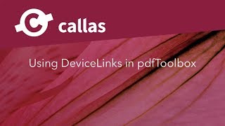 Using DeviceLinks in pdfToolbox [upl. by Nnylyma758]