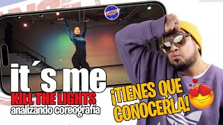 DampR  IT´S ME  Kill the lights Waacking Coreógrafo reacciona dancereaction itsme [upl. by Odnavres]