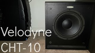 ANOTHER FREE SUBWOOFER  VELODYNE CHT10 [upl. by Tegdirb]