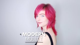 Hair Tutorial How To Do A Modern Mullet Haircut [upl. by Leesen]