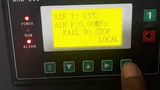 MAM860  Compressor alarm 3 fees porbolm rang no working  Electricin [upl. by Hoashis]