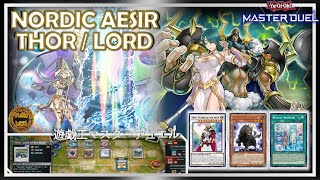 Yugioh MASTER DUEL  Nordic Aesir Deck 2022  Aesir with Aramesir Build Combos  遊戯王マスターデュエル [upl. by Rod]