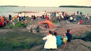 Juhannus 2013 · Midsummer day · Lauttasaari  Helsinki Finland [upl. by Neltiac36]