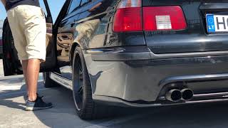 ULTIMATE DIESEL SOUND BMW e39 530d MagnaFlow 76mm straightpipe [upl. by Rehpotsyrhc]