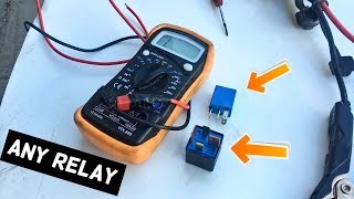 HOW TO TEST RELAY ANY RELAY [upl. by Jeanine254]