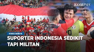 Minim Suporter Tim Sepak Bola Indonesia Raih Tiket Final [upl. by Weinrich]