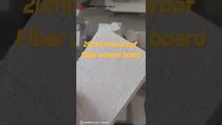 Fireproof Fiber Cement Board 20mm [upl. by Eachelle]