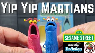 Sesame Street Yip Yip Martians Reaction Figure Review super7 sesamestreet actionfigures [upl. by Mackey]