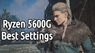 Ryzen 5600G  Assassins Creed Valhalla  Best Graphics Settings [upl. by Bilek]