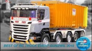 Best of RC Truck Event Chommle Trucker GUNZWIL Switzerland  2018 [upl. by Hairas71]