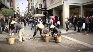 Street Food and Tunes Chinese New Year Flash Mob [upl. by Tahmosh146]