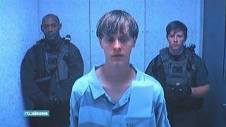 Kerkschutter Dylann Roof hoort zijn straf levenslang of de dood [upl. by Woolcott649]