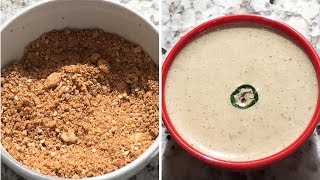 2 Types of Farali Chutney to Serve With Farali Dosa  Farali Coconut Chutney  Dry Peanut Chutney [upl. by Annmarie]