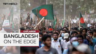 Bangladesh From a student protest to a movement [upl. by Chapen]