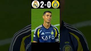 Real Madrid vs Al nassr Friendly Match 2024 imaginary 🤯 Ronaldo vs Mbappe🔥football ronaldoshorts [upl. by Gaige110]