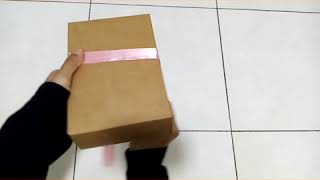 Cara Ikat Riben pada Kotak Hadiah 🎁 [upl. by Wiencke92]