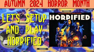 LETS PLAY—Horrified—Solitaire Setup amp Playthrough [upl. by Norina855]