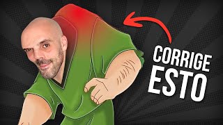 El mejor EJERCICIO para CORREGIR tu POSTURA en menos de 1 MINUTO [upl. by Xirtaeb]