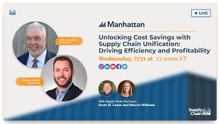 Unlocking Cost Savings with Supply Chain Unification Driving Efficiency and Profitability [upl. by Mohr]