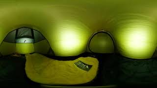 Nordisk Halland 2 LW Tent Internal view 360 degree video [upl. by Namar]