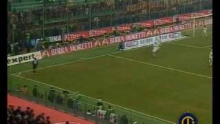 ◄● InterSampdoria 32 20042005 Pazza Inter 3 gol in 6 minuti INCREDIBILE ●► [upl. by Bess]