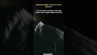 Tallest mountain of solar system😮 shorts astronomy [upl. by Crispin493]