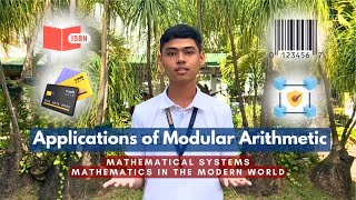 Applications of Modular Arithmetic  Mathematical Systems Vlog ISBN UPC Credit Cards Cryptology [upl. by Aday357]