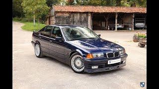 BMW Alpina B3 30 E36  Mauritius Blue Metallic  Oldenzaal Classics [upl. by Cindi]