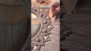 ❤️Aprende a endurecer las hojas de tu macramé fácilmente  macramé ❤️ [upl. by Suzie]