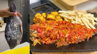 YOU WILL NEVER WANT ANOTHER PEPPERED FISH AFTER MAKING THIS  HOW TO MAKE PEPPERED FISH AT HOME [upl. by Nelehyram]