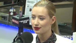 IGGY AZALEA INTERVIEW AT THE BREAKFAST CLUB POWER 1051 [upl. by Anialram439]