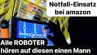 Allein unter Robotern – Ein Blick hinter die Kulissen bei Amazons Logistikzentrum in Mönchengladbach [upl. by Rillis]