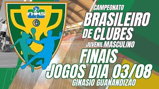 CAMP BRAS de HANDEBOL 2024  JUVENIL MASC  DIA 0308  FINAL  PINHEIROS  SP X PORTUGUES  PE [upl. by Vadim231]