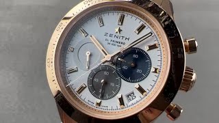 Zenith Chronomaster Sport 183101360069M3100 Zenith Watch Review [upl. by Cire331]