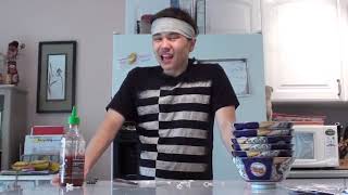 Matt Stonie Crazy Ramen Eating Stunt 509kg [upl. by Lenahc]