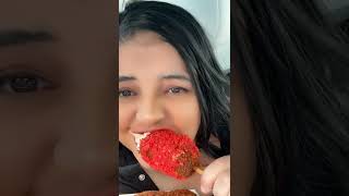 ASMR EATING  Korean Hot Dog  Cheetos Mozzarella Cheese foryou foryourpage asmrsounds asmrvideo [upl. by Ecniuq]