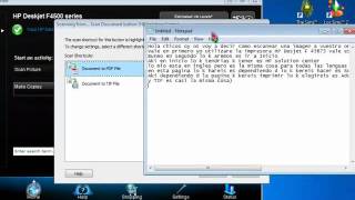 Como escanear una imagen a tu ordenador con HP [upl. by Nnylyoj]