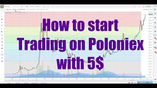 How to Start trading on Poloniex with 5 [upl. by Nanaj]