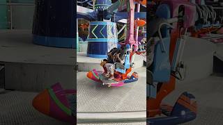 Tridom air racer fun ride loop play zone viralvideo amb mall [upl. by Terrene198]