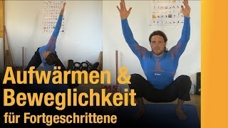 Effektiv Aufwärmen vor dem Workout  BeweglichkeitsTraining zum Mitmachen [upl. by Riehl]