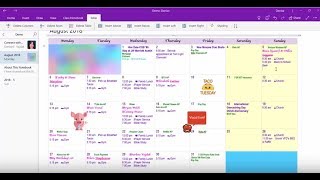 Import Google Calendar to OneNote for Digital Planning [upl. by Tica934]